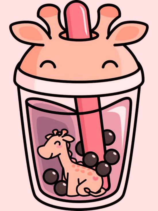 Hình ảnh trà sữa hoạt hình cute nhất  Ảnh đẹp Free